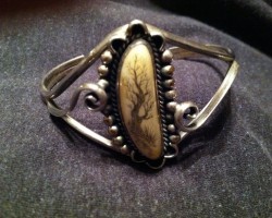 Mystery Artist # 4 - Tree Motif bracelet