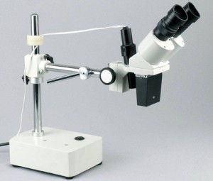 Stereo Microscope with a Boom Arm perect for scrimshaw
