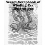 Cover of the Scrimshander's Secret Scrapbook of Whaling Era Illustrations
