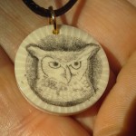 Owl on Casein - finished