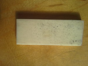 Left=superglue alone, middle - no glue, right glue and bone