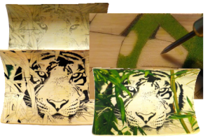 Partial sequence of "Bamboo Tiger" walkthrough